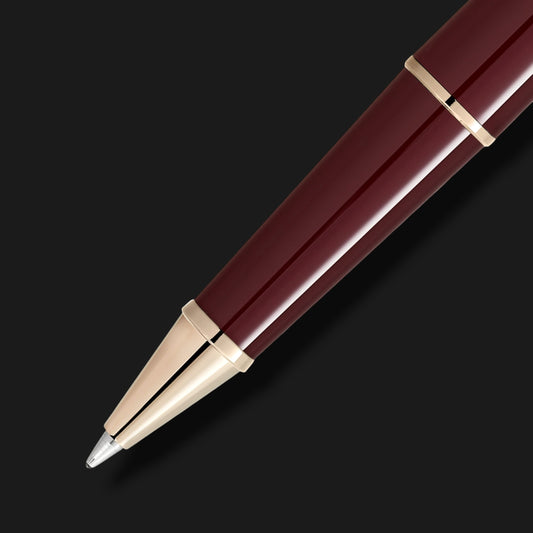 MONTBLANC BURGANDY ROLLERBALL PEN