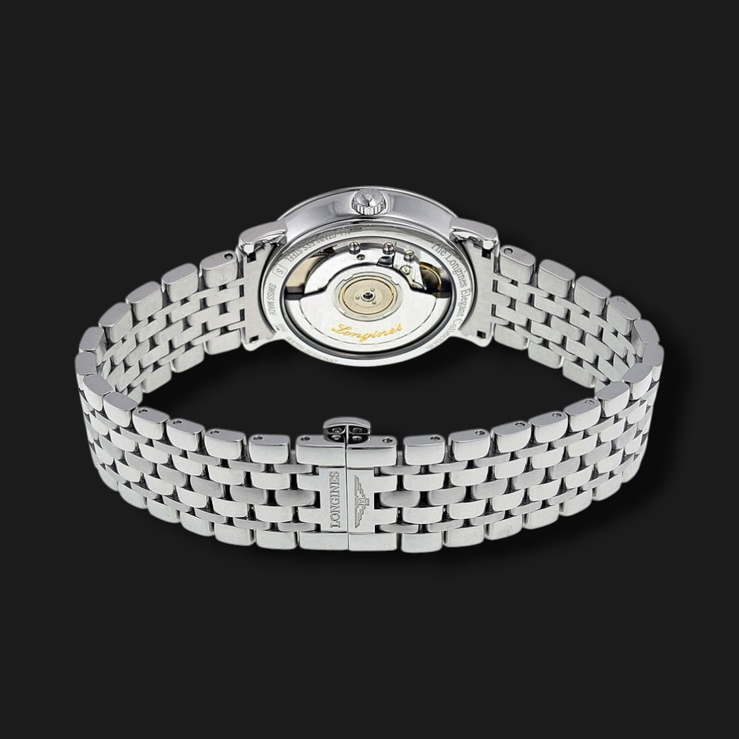 LONGINES ELEGANT WHITE DIAL 34.5mm (Preventa)