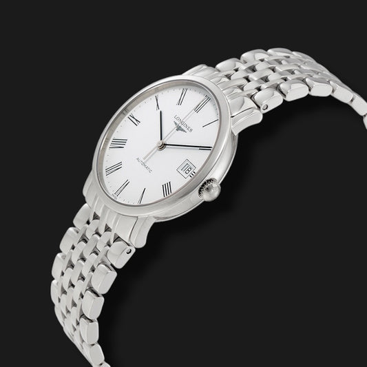 LONGINES ELEGANT WHITE DIAL 34.5mm