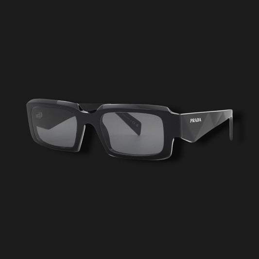 PRADA DARK GREY RECTANGULAR