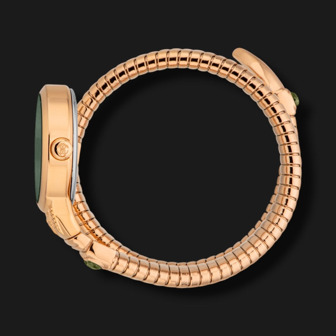 ROBERTO CAVALLI SERPENTE ORNATO GREEN DIAL 34mm (Preventa)