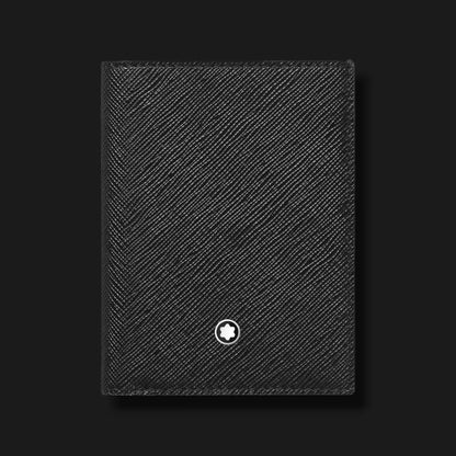 MONTBLANC SARTORIAL BLACK MINI WALLET 4CC
