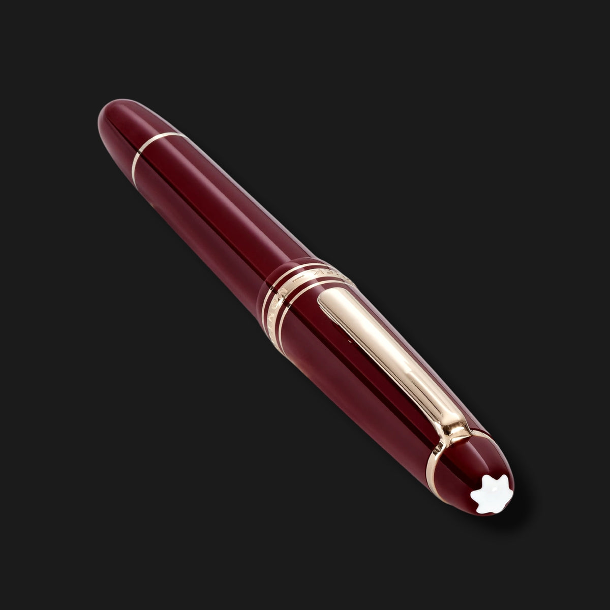 MONTBLANC BURGANDY ROLLERBALL PEN