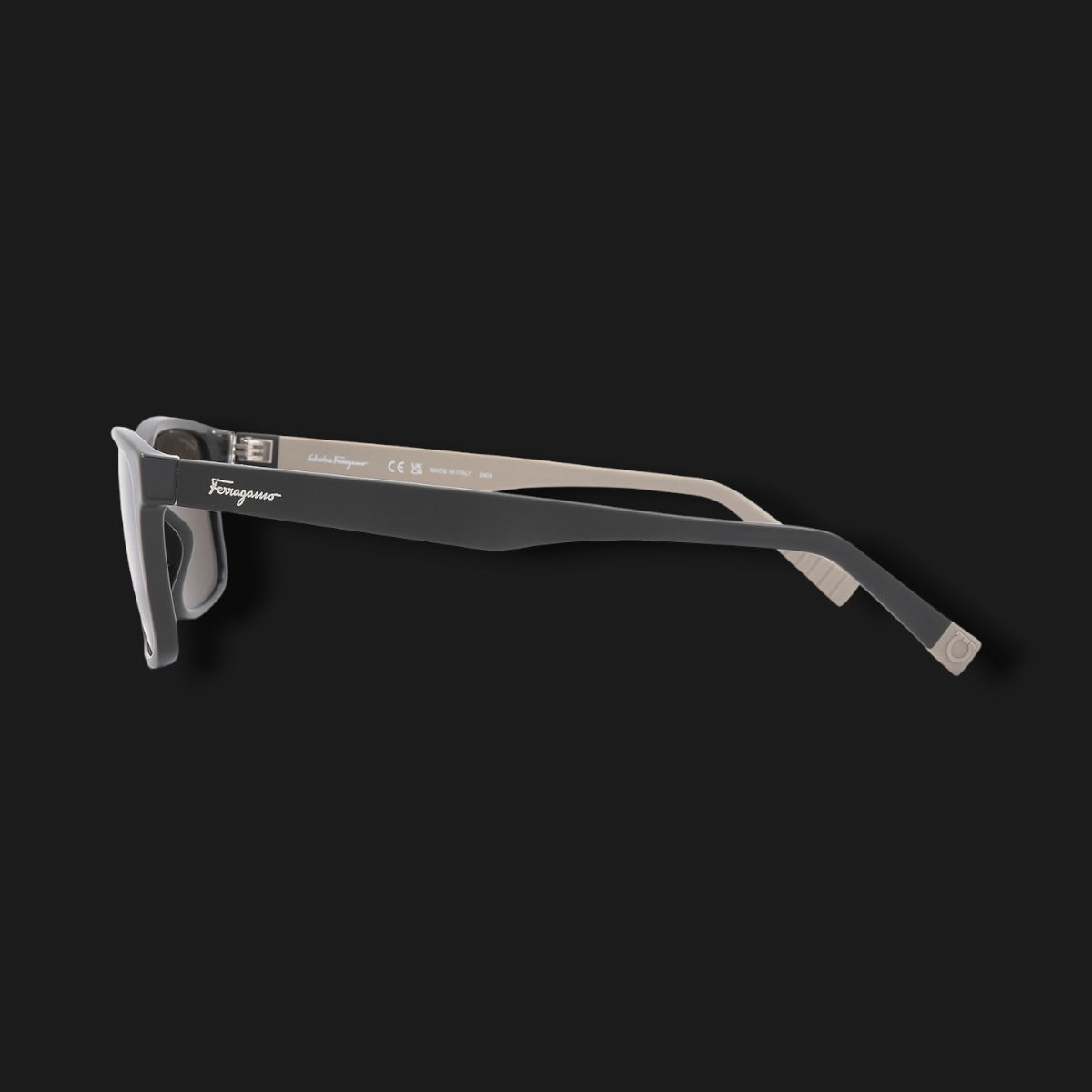 FERRAGAMO DARK GREY RECT. (Preventa)