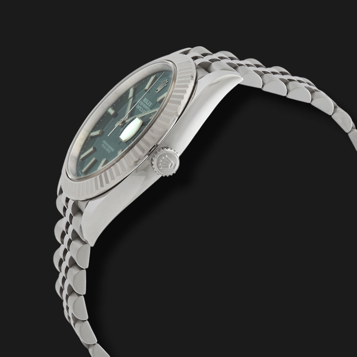 ROLEX DATEJUST 36 MINT GREEN DIAL JUBILEE 36mm