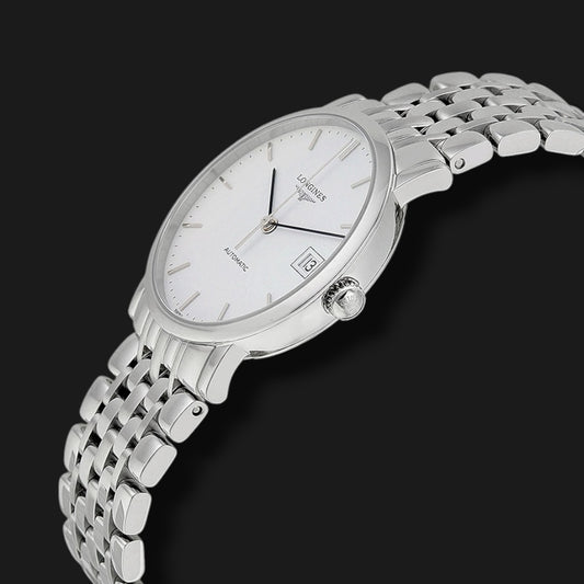 LONGINES ELEGANT WHITE DIAL 34.5mm (Preventa)