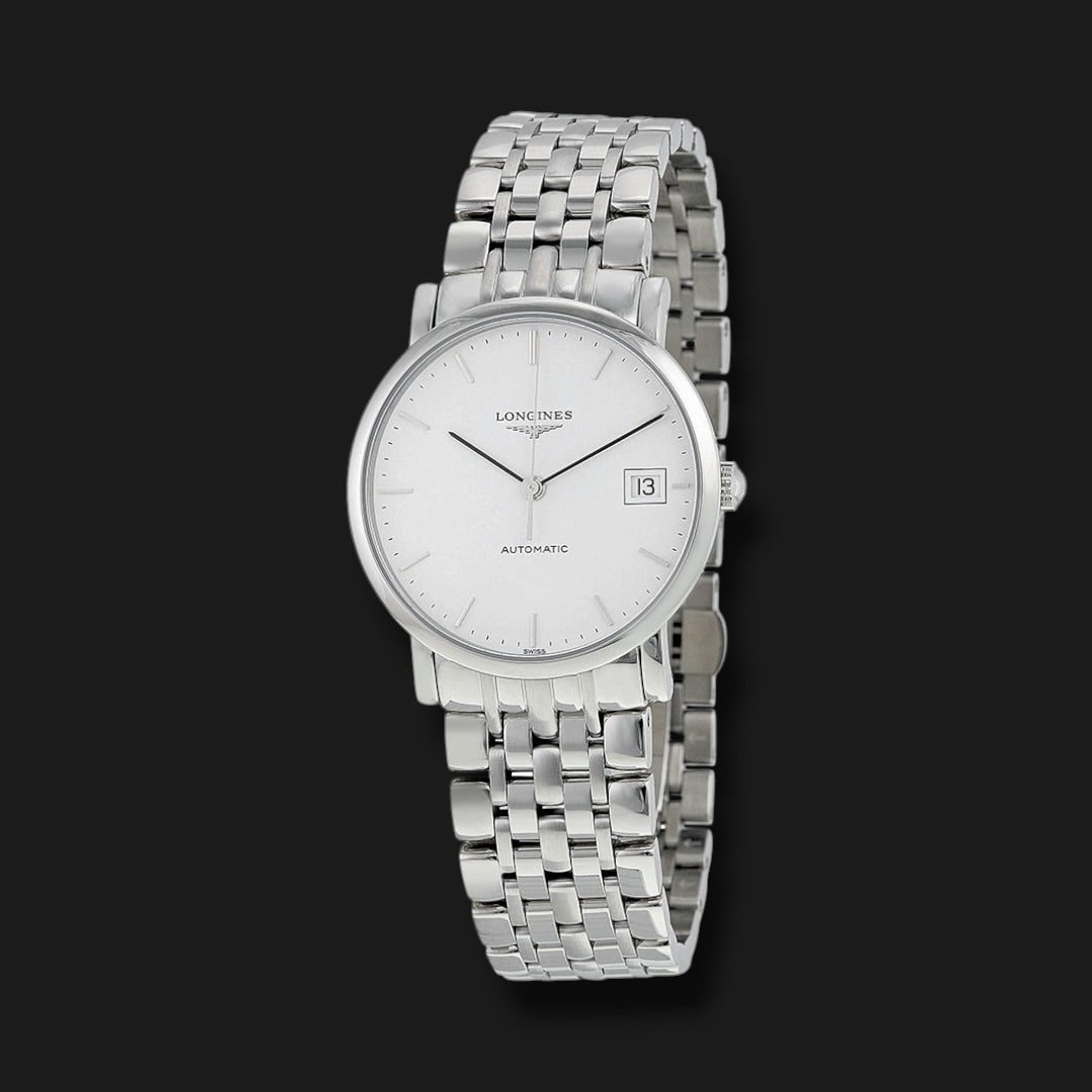 LONGINES ELEGANT WHITE DIAL 34.5mm (Preventa)