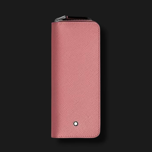MONTBLANC SATORIAL 2-PEN PINK POUCH
