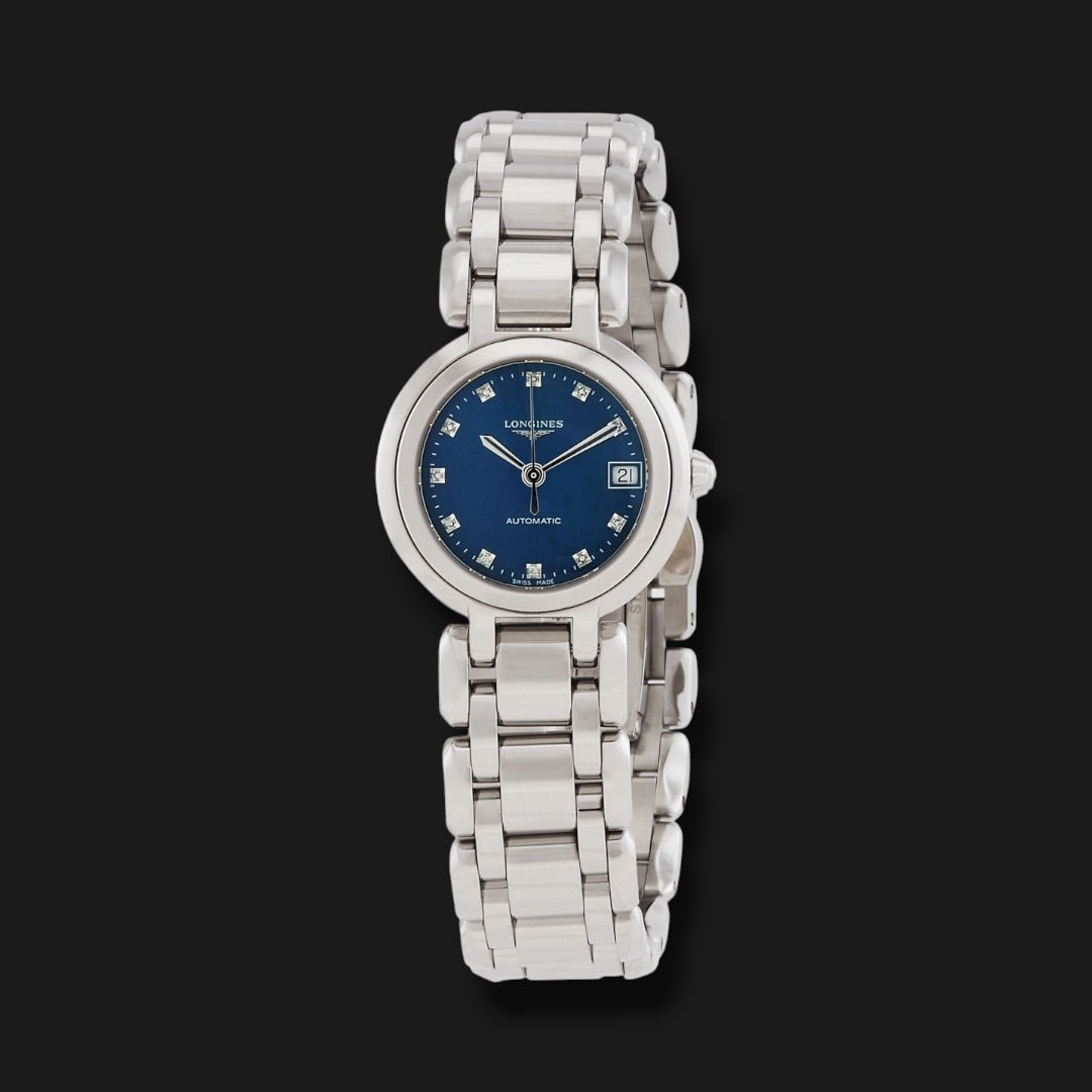 LONGINES PRIMA LUNA DIAMOND BLUE PEARL 26mm (Preventa)