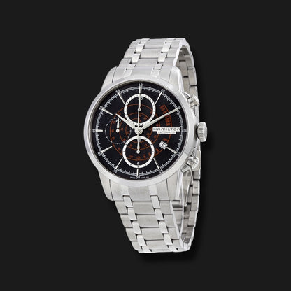 HAMILTON RAILROAD BLACK DIAL 44mm