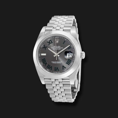 ROLEX DATEJUST 41 SLATE DIAL JUBILEE 41mm