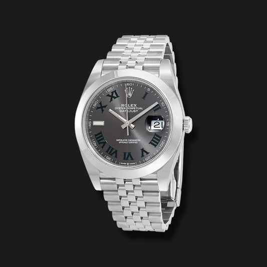 ROLEX DATEJUST 41 SLATE DIAL JUBILEE 41mm