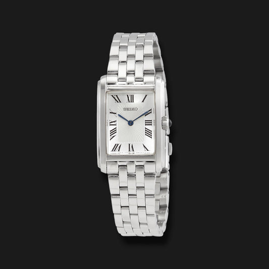 SEIKO ESSENTIALS QUARTZ WHITE DIAL 22.2mm
