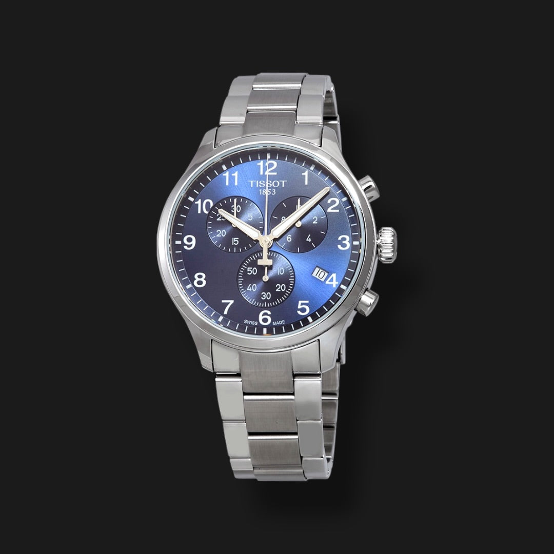 TISSOT CHRONO XL CLASSIC BLUE DIAL 45mm