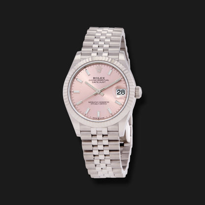 ROLEX DATEJUST 31 PINK DIAL JUBILEE 31mm