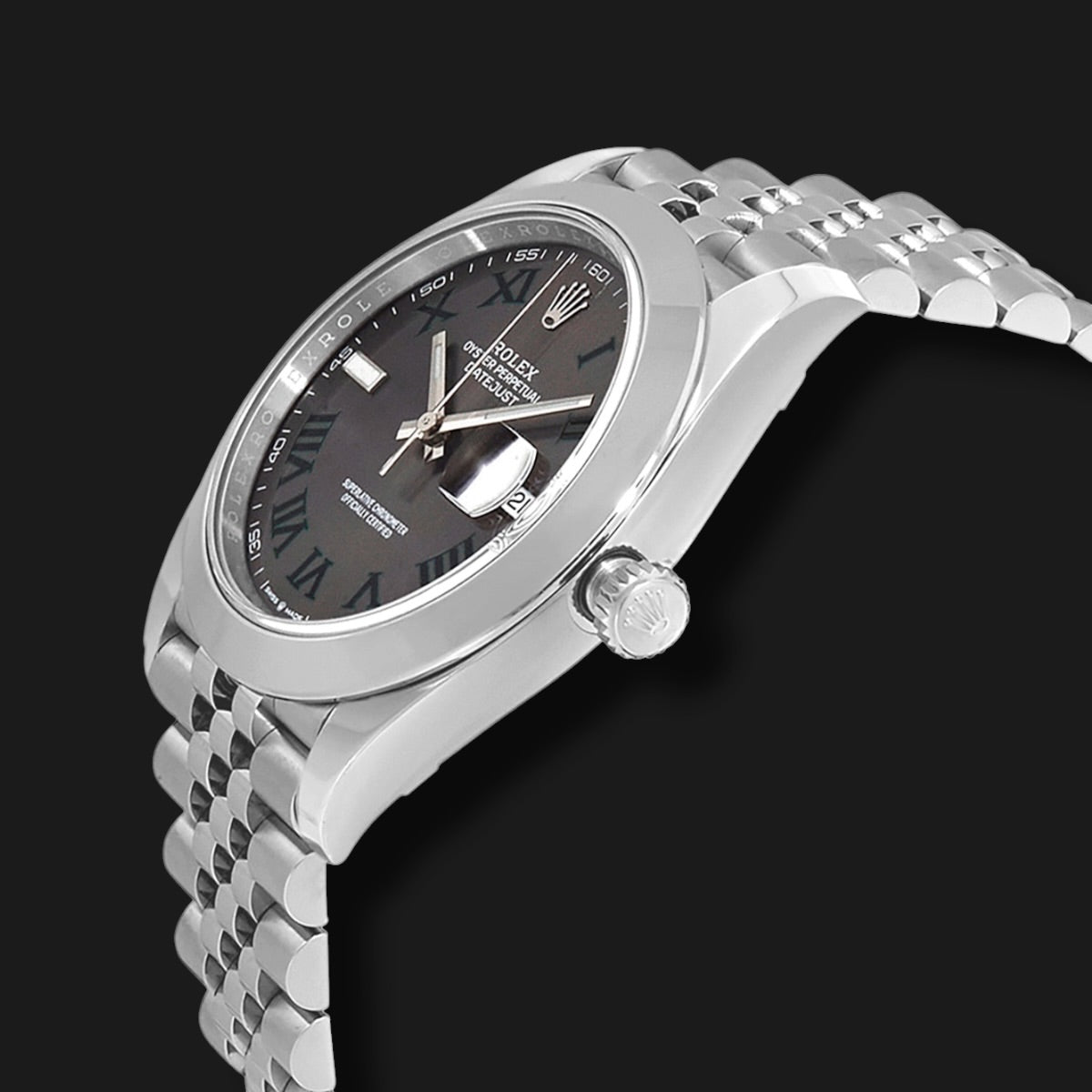 ROLEX DATEJUST 41 SLATE DIAL JUBILEE 41mm