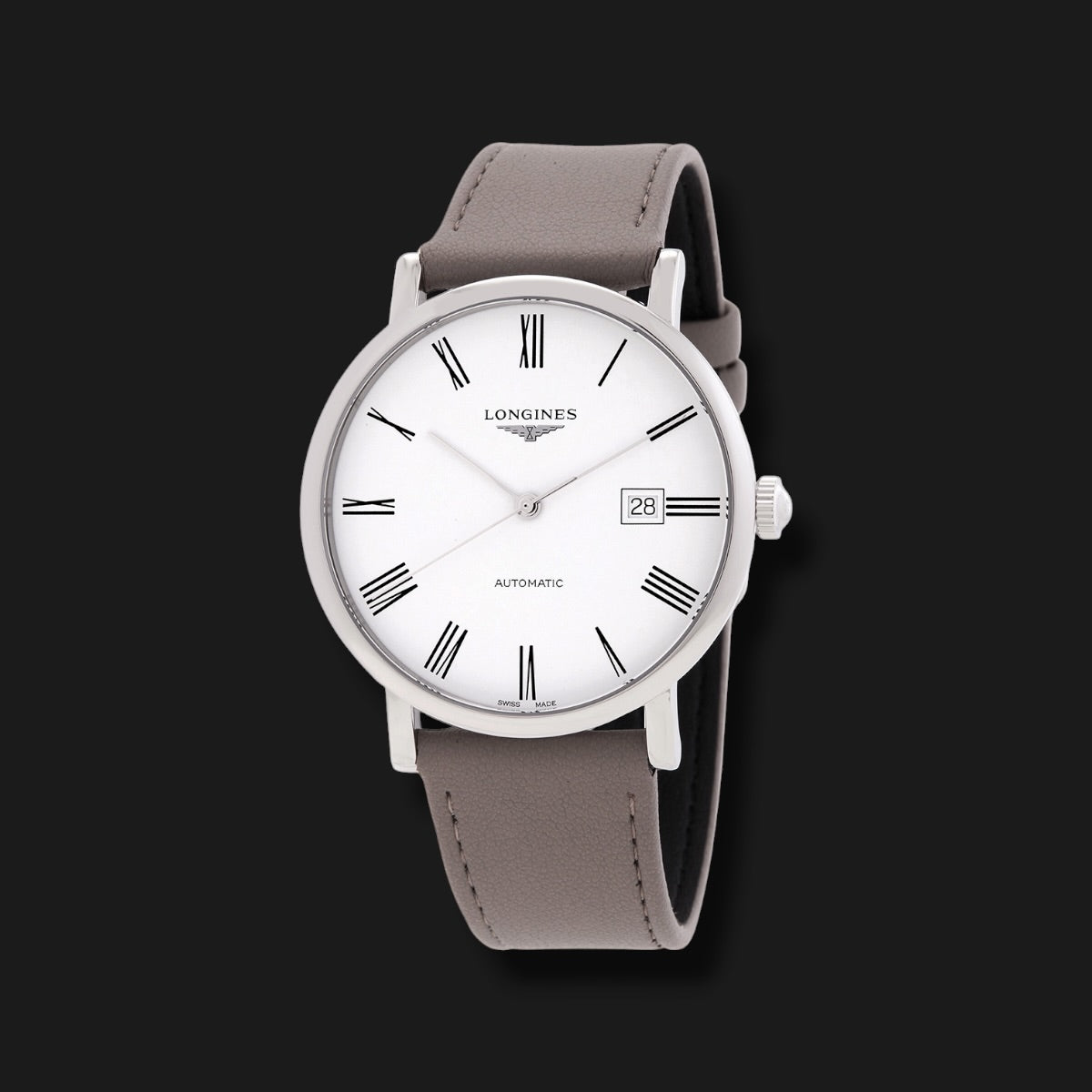 LONGINES ELEGANT AUTOMATIC WHITE DIAL 41mm