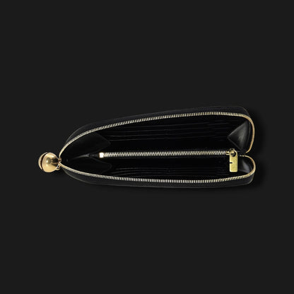 BURBERRY SHIELD BLACK LEATHER