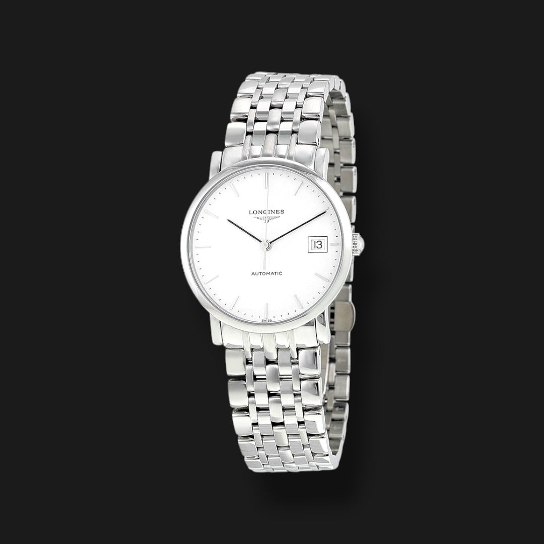 LONGINES ELEGANT WHITE DIAL 34.5mm