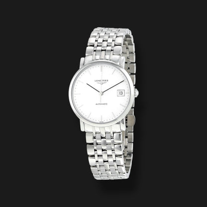 LONGINES ELEGANT WHITE DIAL 34.5mm