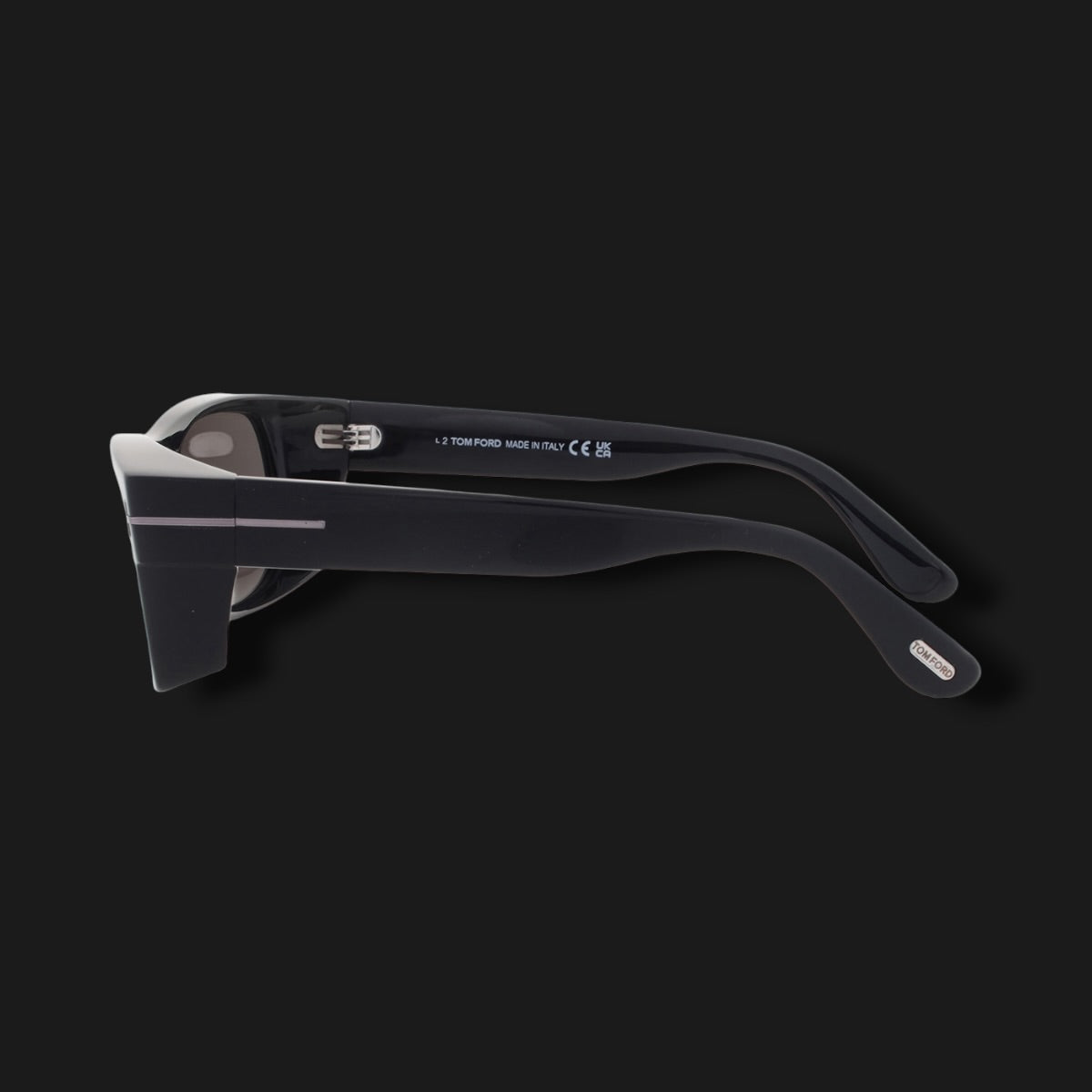 TOM FORD SMOKE RECTANGULAR