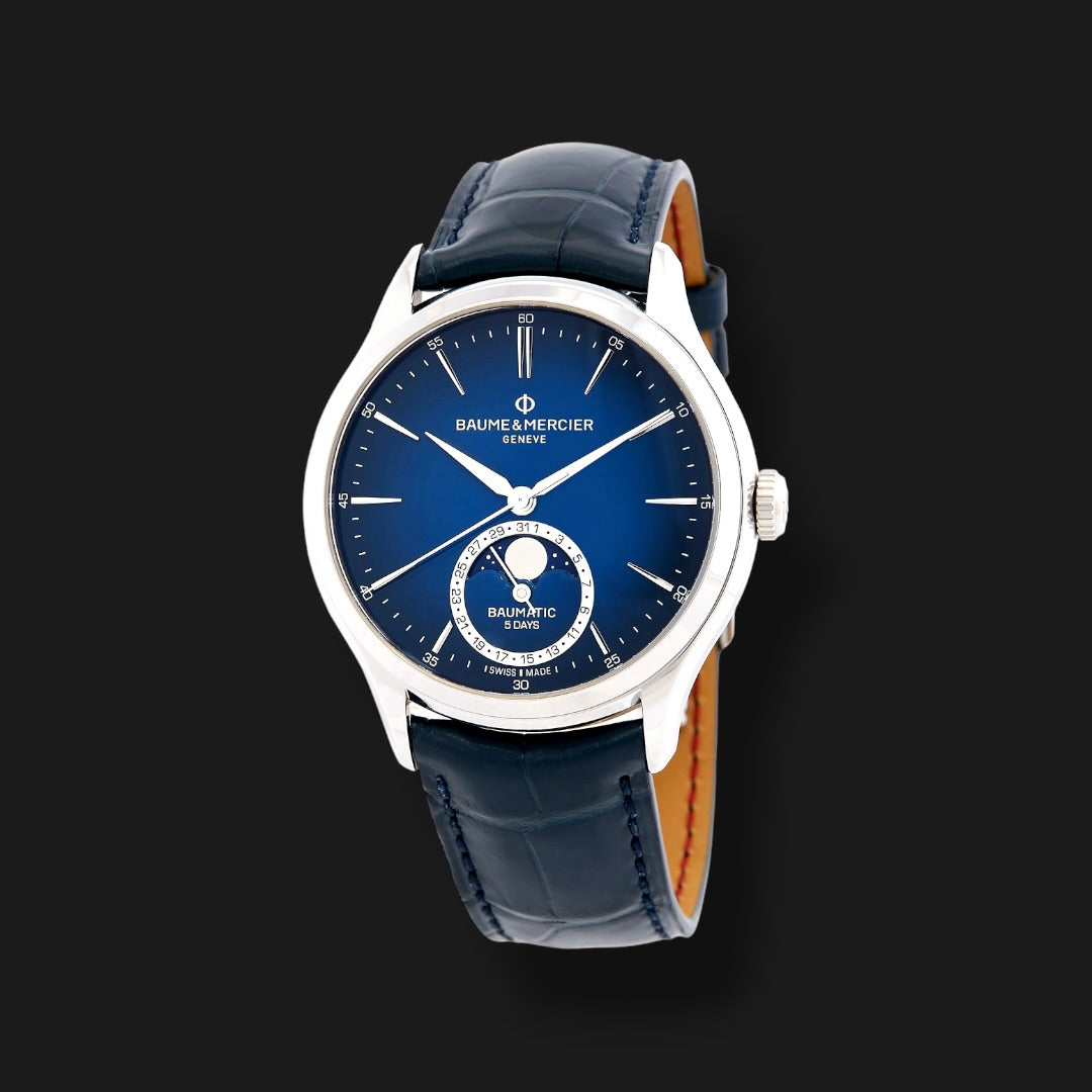 BAUME & MERCIER CLIFTON MOON PHASE 39mm