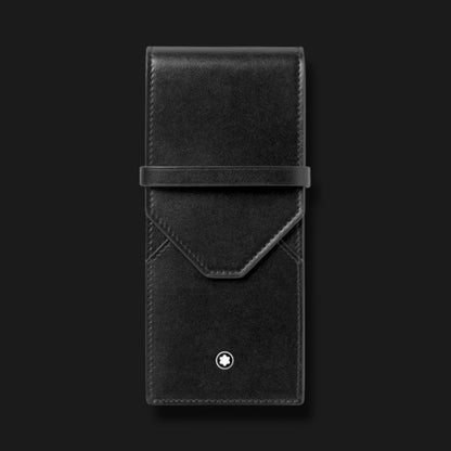 MONTBLANC MEISTERSTUCK 3-PEN POUCH BLACK