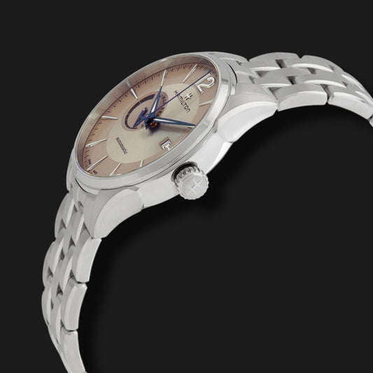 HAMILTON JAZZMASTER BEIGE DIAL 42mm