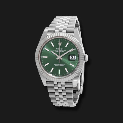 ROLEX DATEJUST 36 MINT GREEN DIAL JUBILEE 36mm