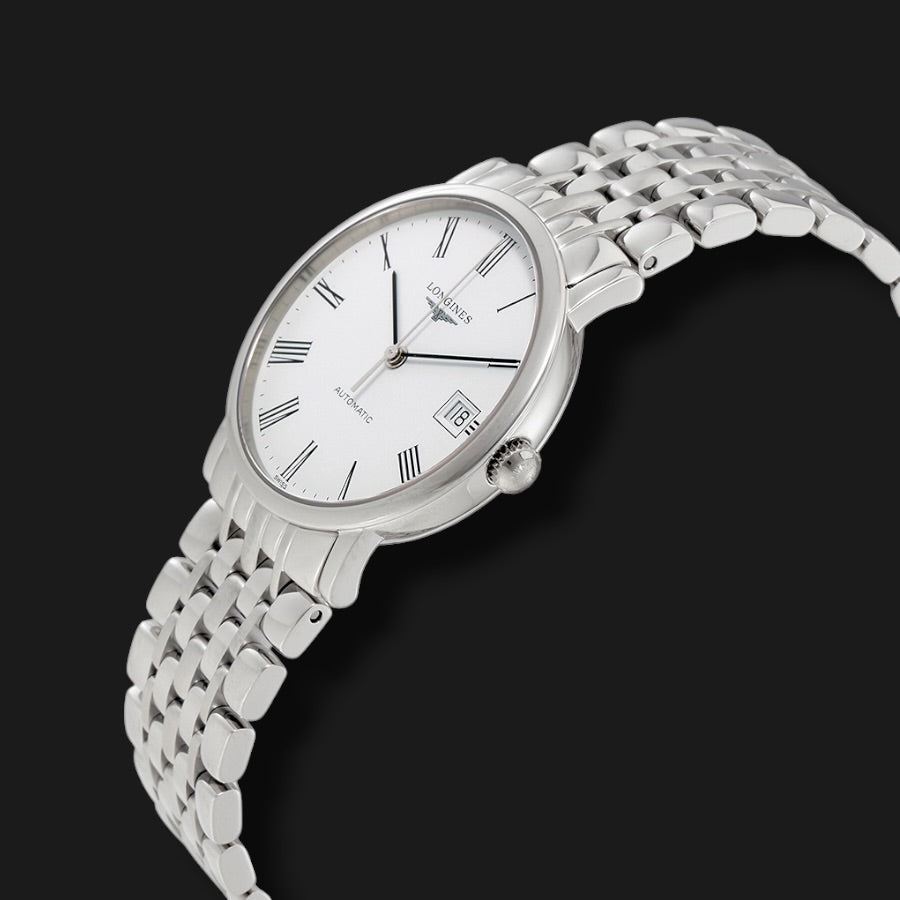 LONGINES ELEGANT WHITE DIAL 34.5mm