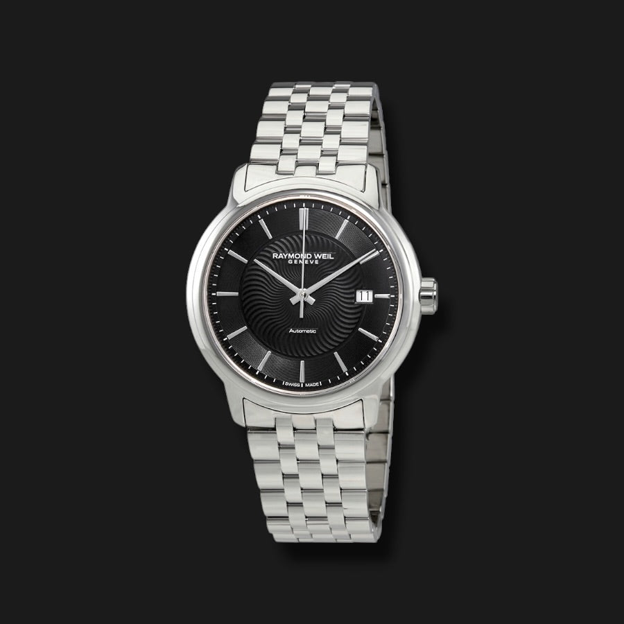 RAYMOND WEIL MAESTRO BLACK DIAL 42mm