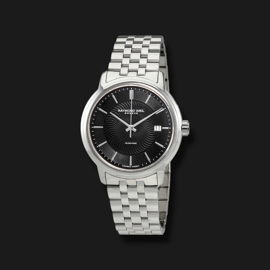 RAYMOND WEIL MAESTRO BLACK DIAL 42mm