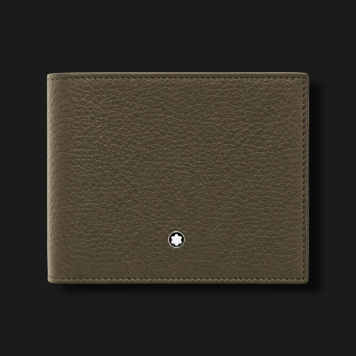MONTBLANC GRAIN LEATHER 6CC KHAKI