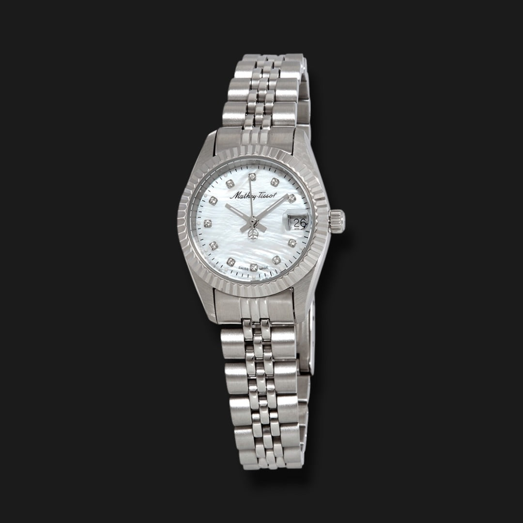 MATHEY-TISSOT CRYSTAL WHITE MATHEY II PEARL 26mm (Preventa)