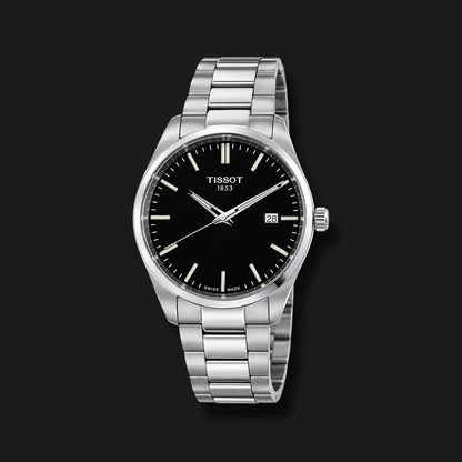 TISSOT PR 100 BLACK DIAL 40mm