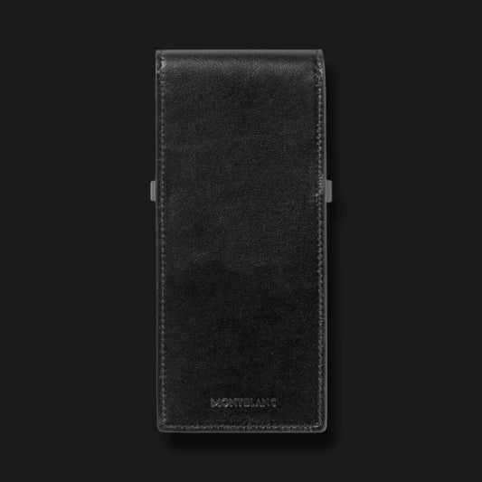 MONTBLANC MEISTERSTUCK 3-PEN POUCH BLACK
