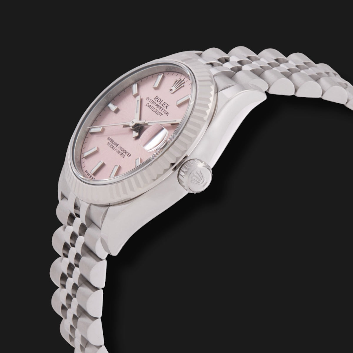 ROLEX DATEJUST 31 PINK DIAL JUBILEE 31mm