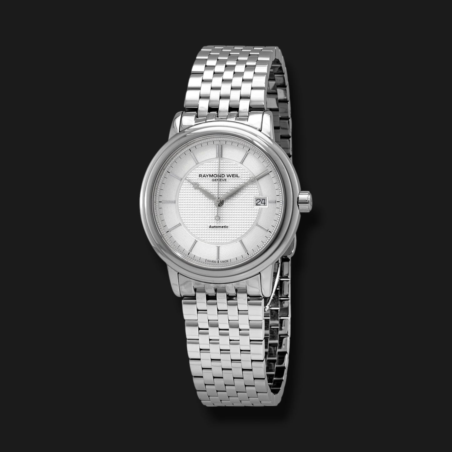 RAYMOND WEIL MAESTRO SILVER DIAL 39.5mm