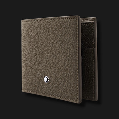 MONTBLANC GRAIN LEATHER 6CC KHAKI