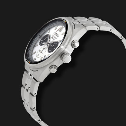 SEIKO CHRONOGRAPH SILVER DIAL 41.5mm