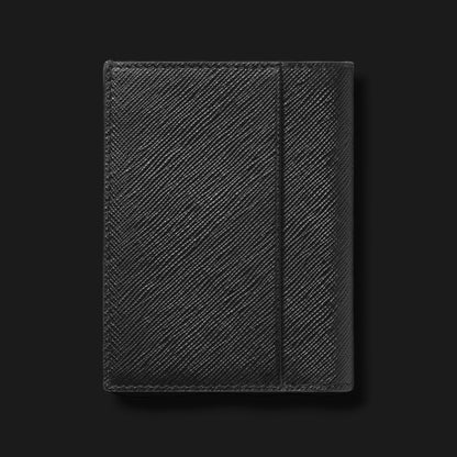 MONTBLANC SARTORIAL BLACK MINI WALLET 4CC