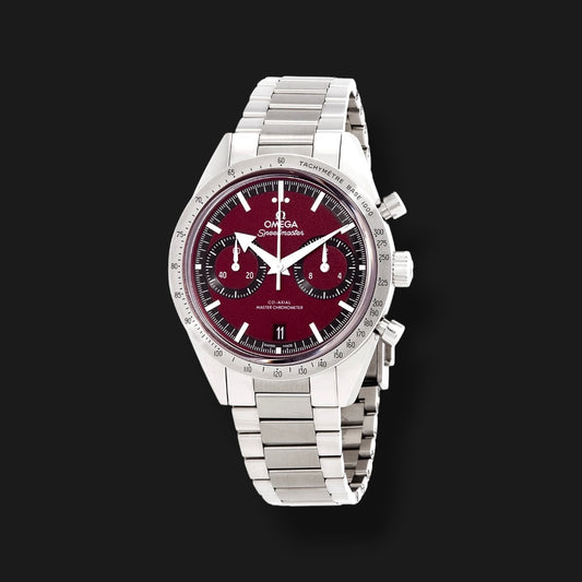 OMEGA SPEEDMASTER BURGUNDY 40.5mm
