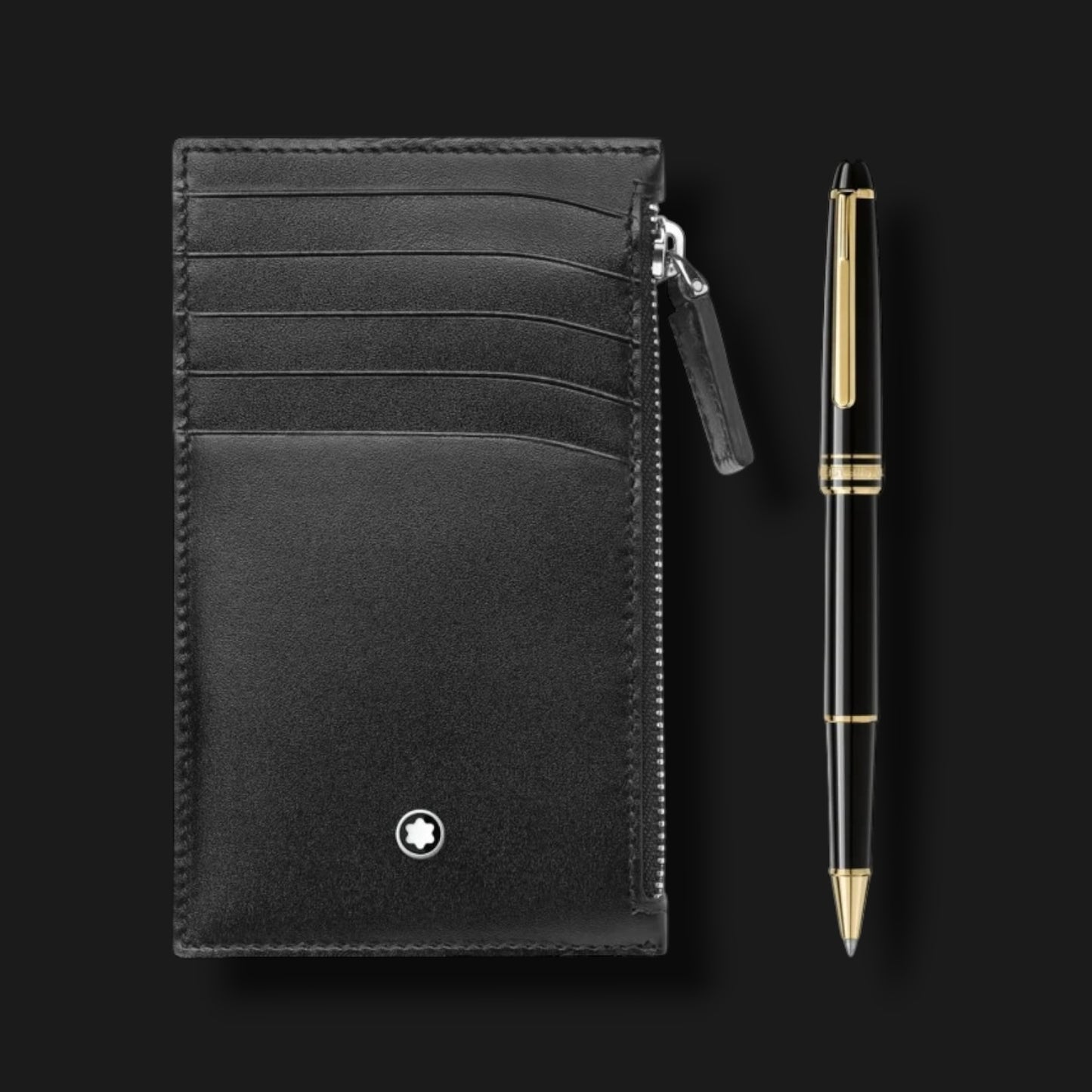 MONTBLANC MEISTERSTUCK PEN & LEATHER POKET 5CC