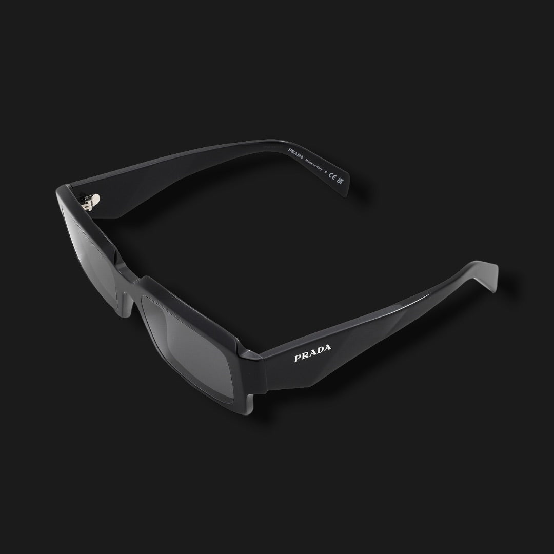 PRADA DARK GREY RECTANGULAR