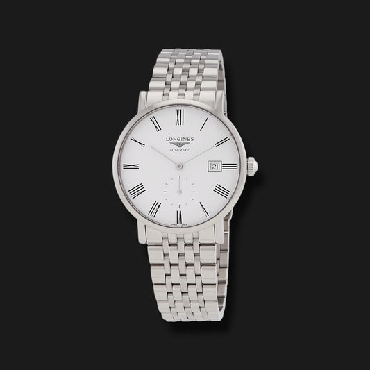 LONGINES ELEGANT WHITE DIAL 39mm
