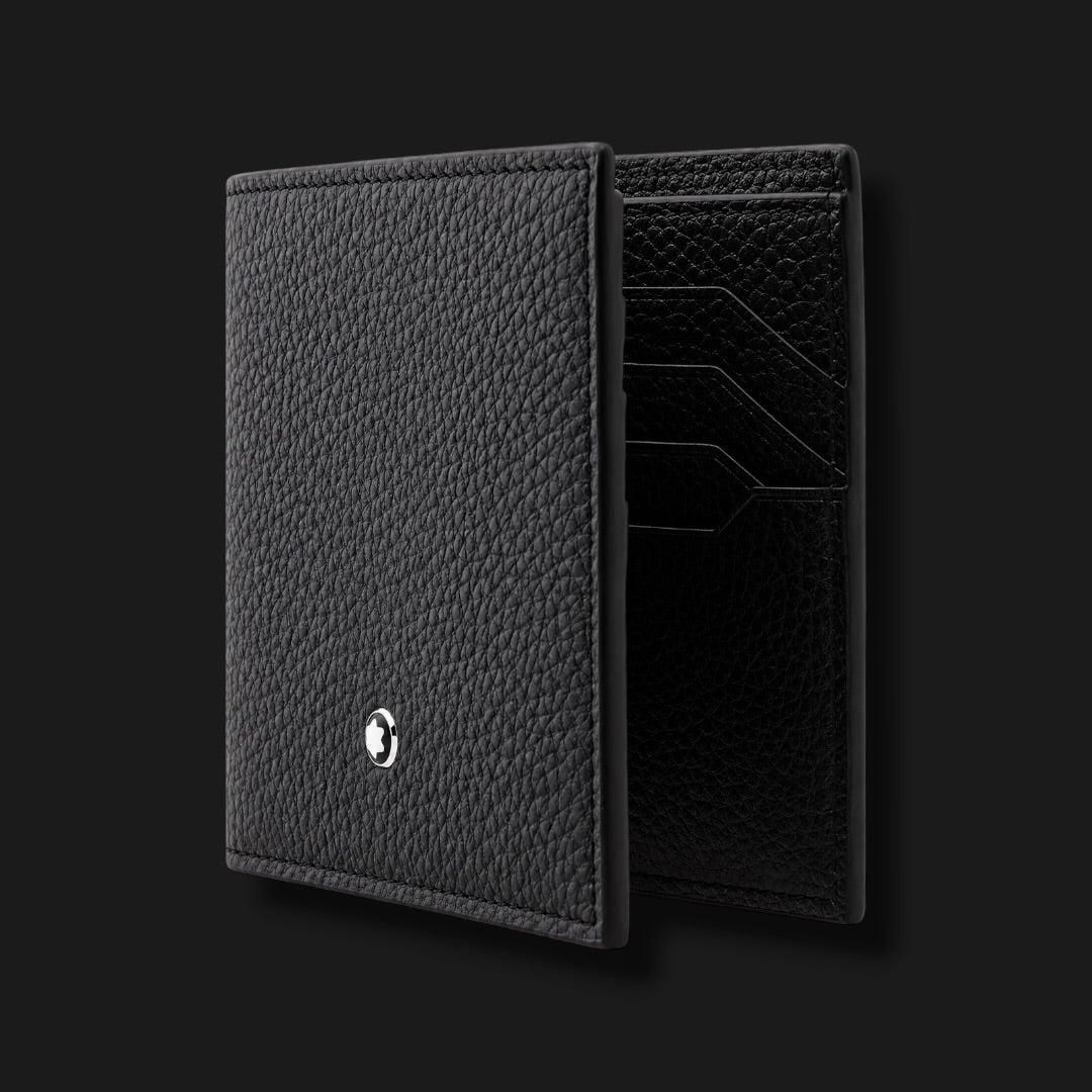 MONTBLANC BLACK GRAIN LEATHER 8CC
