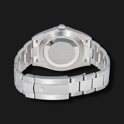 ROLEX DATEJUST BLACK DIAL 41mm