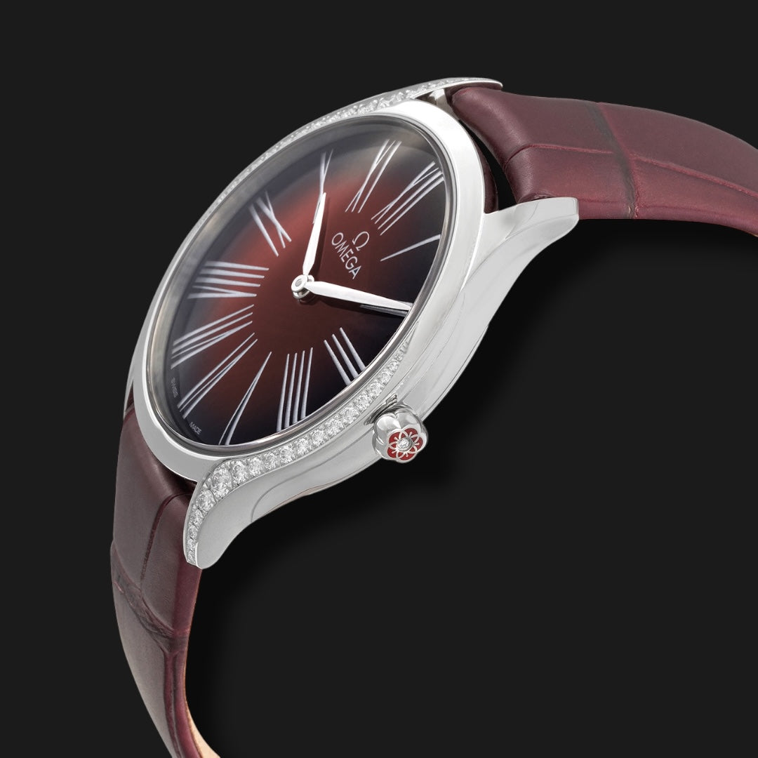 OMEGA DE VILLE QUARTZ RED DIAL 36mm (Preventa)